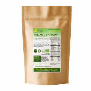 Organic Spirulina Tablets 500mg